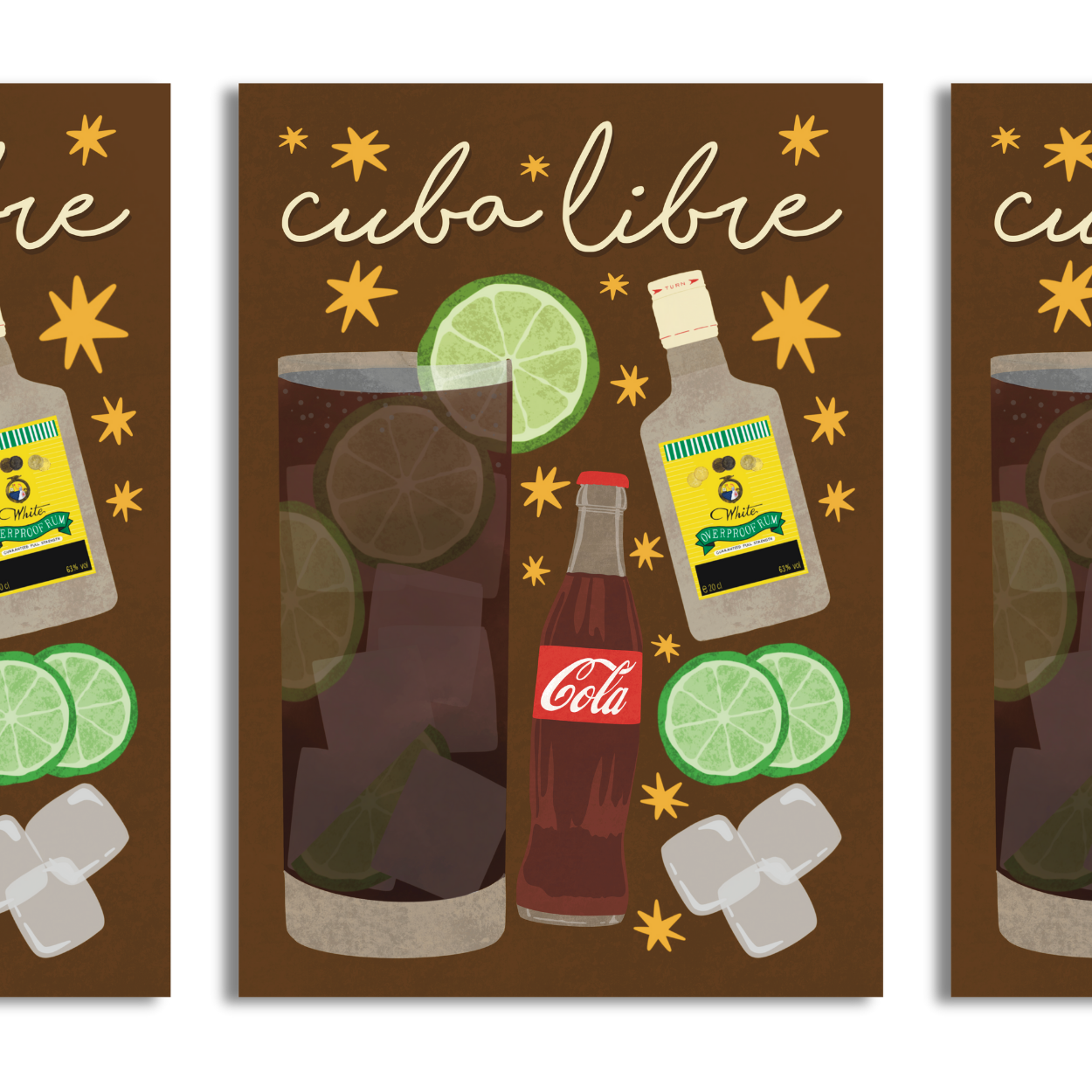 Cuba Libre A4 Print