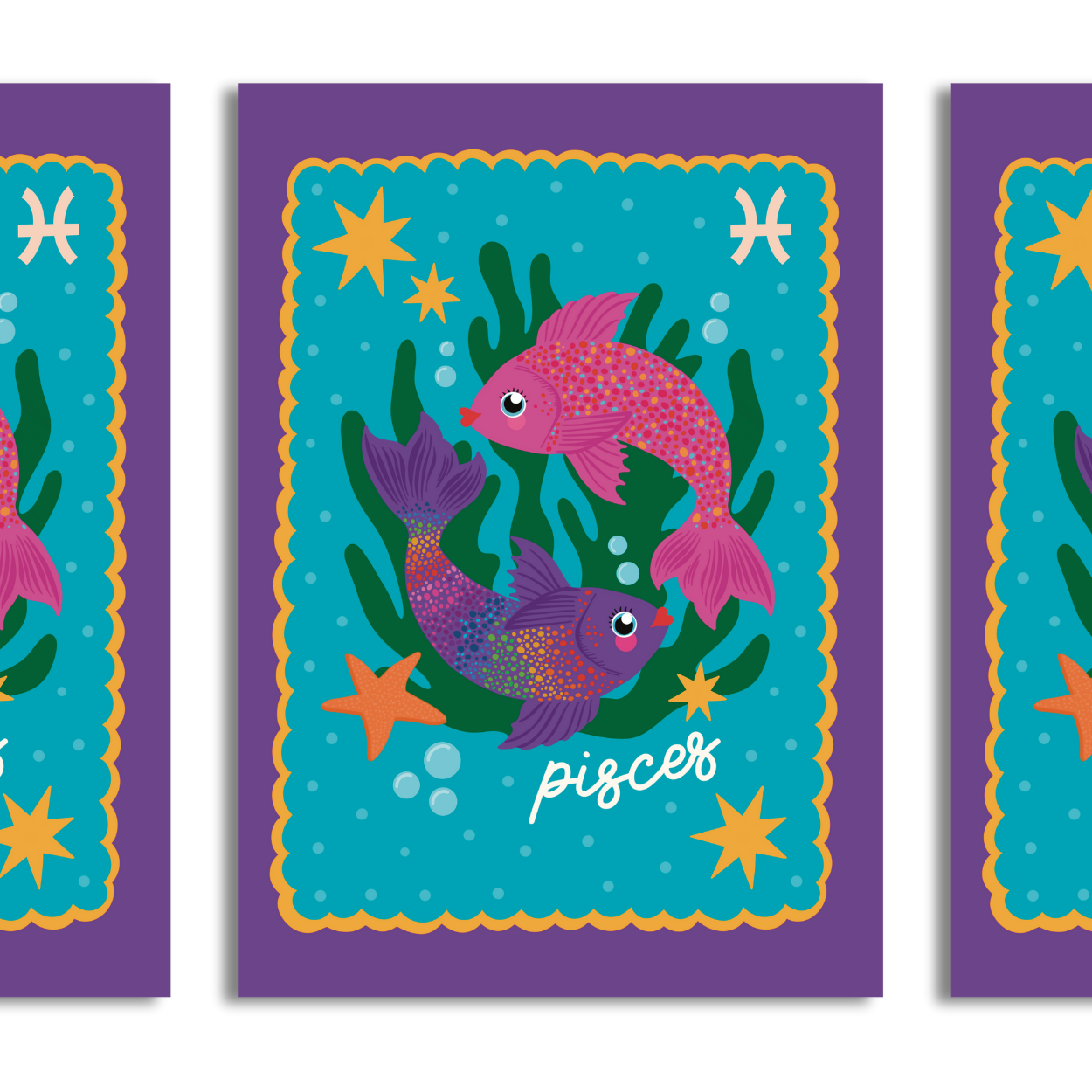 Pisces A4 Print - HM