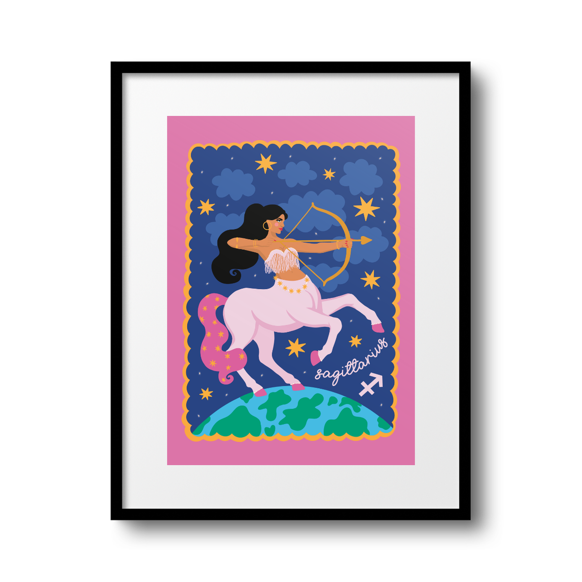 Sagittarius A4 Print