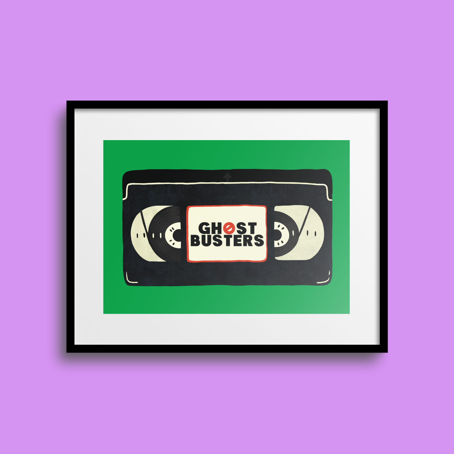 Ghost Busters VHS A5 Print