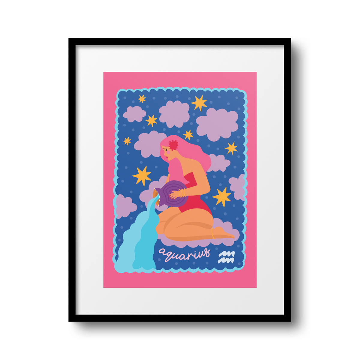 Aquarius A4 Print