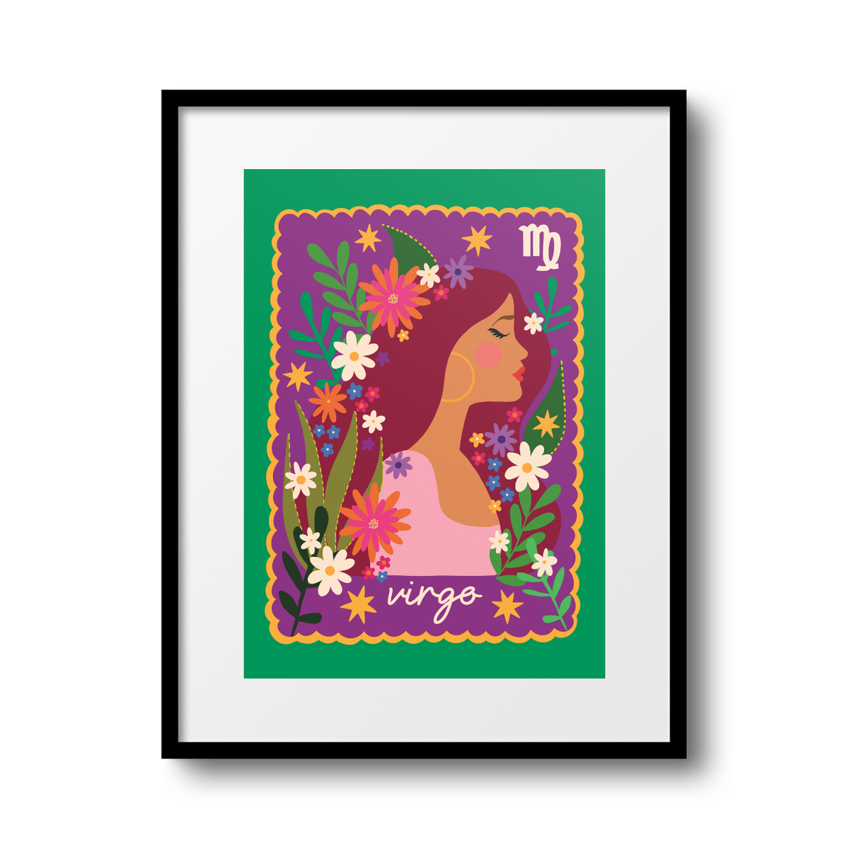 Virgo A4 Print
