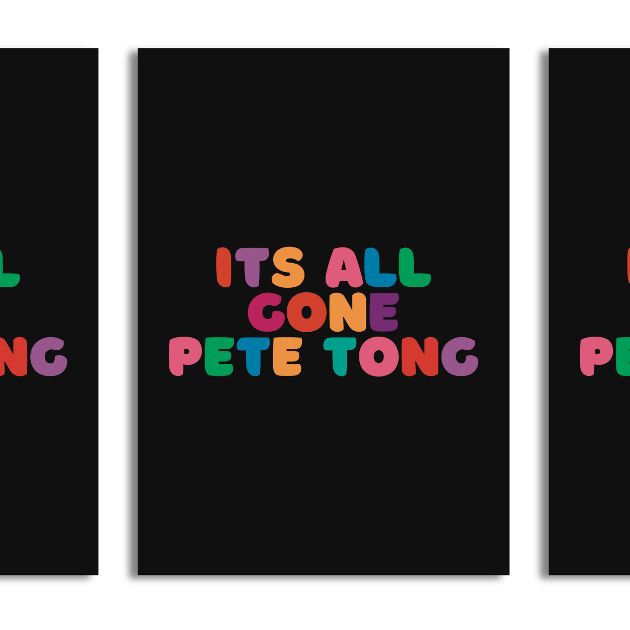 Its All Gone Pete Tong A4 Print - HM