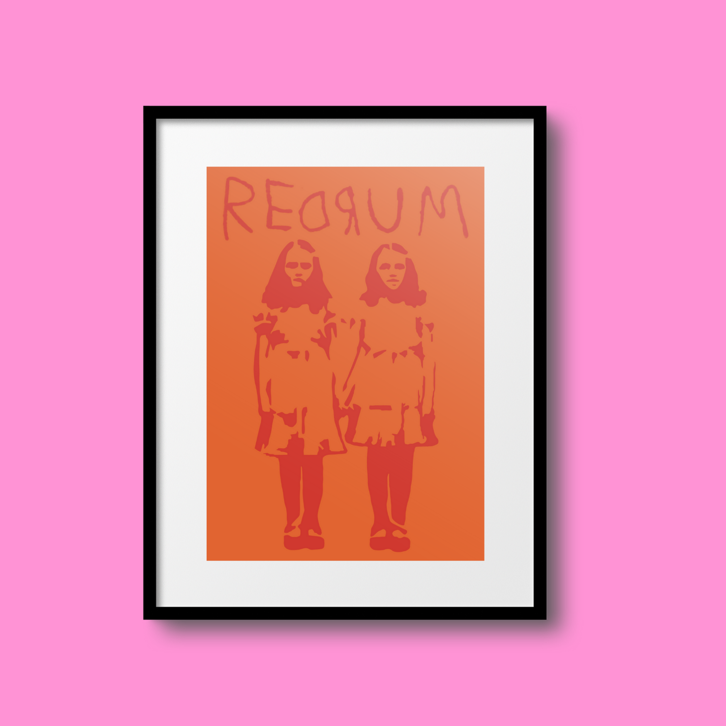 Redrum A5 Print