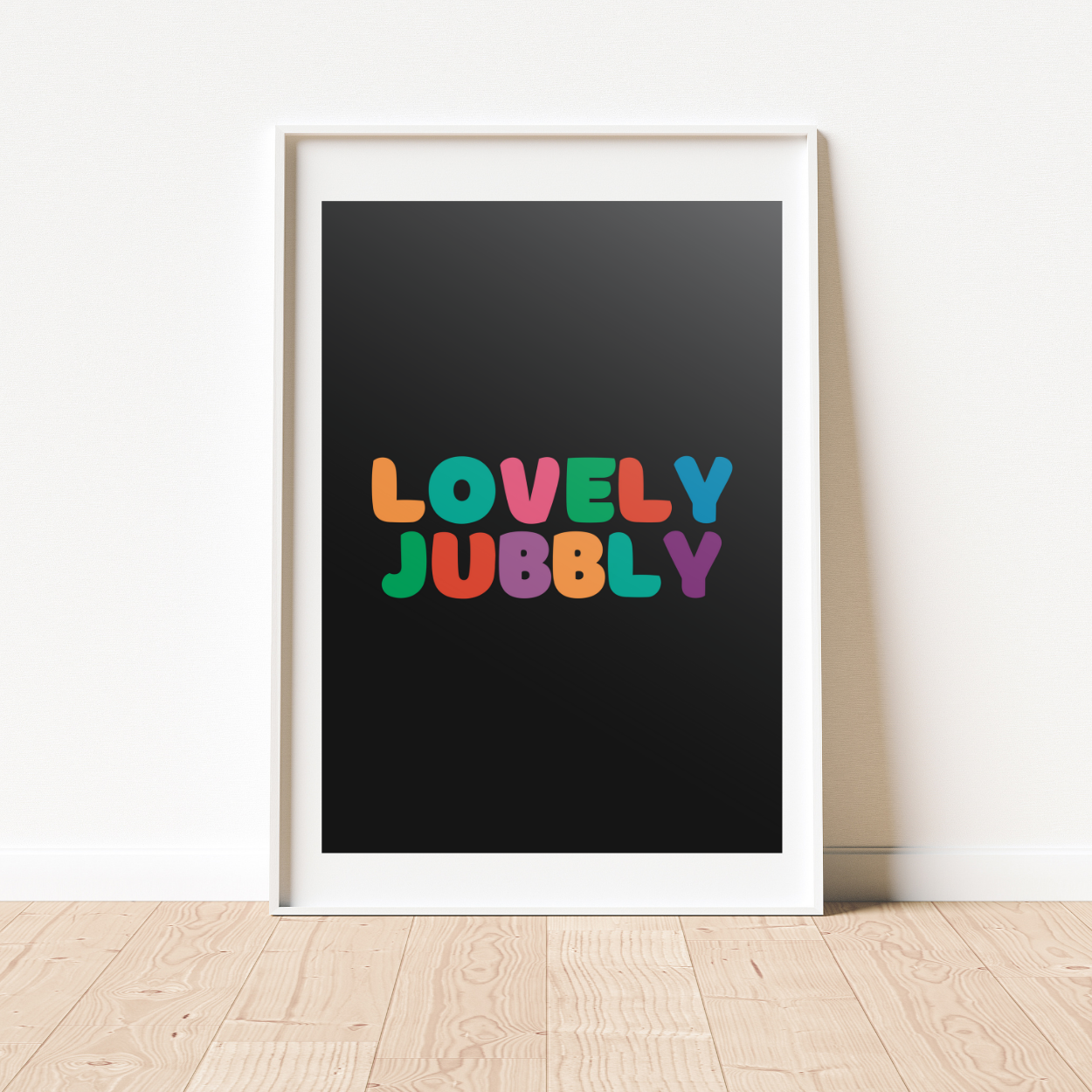 Lovely Jubbly A4 Print - HM