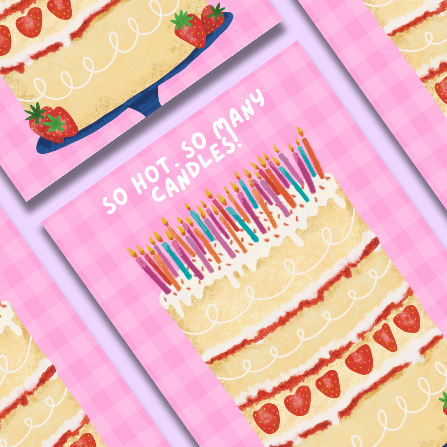 So Many Candles Birthday Cake