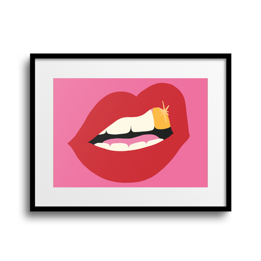 Golden Girl A4 Print - HM