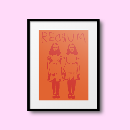Redrum A5 Print
