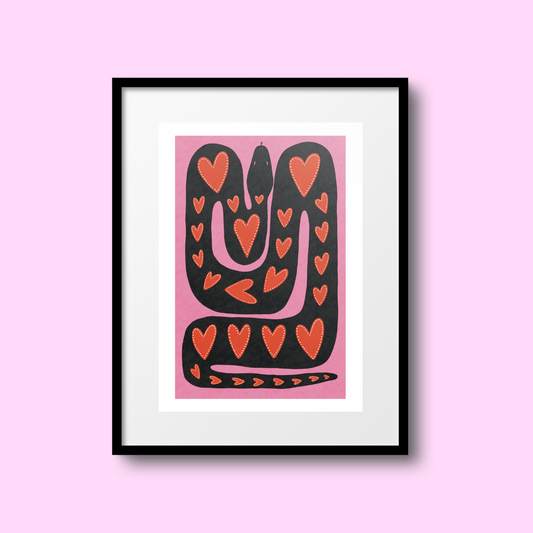 Sexy Snake A5 Print