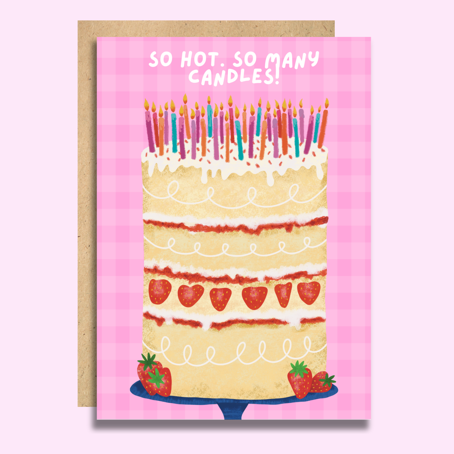 So Many Candles Birthday Cake