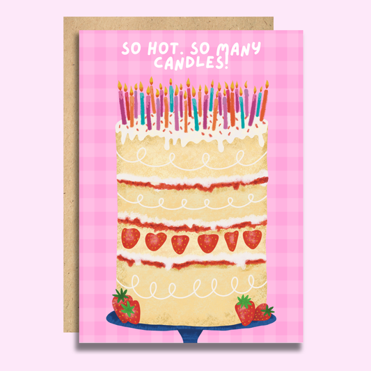 So Many Candles Birthday Cake