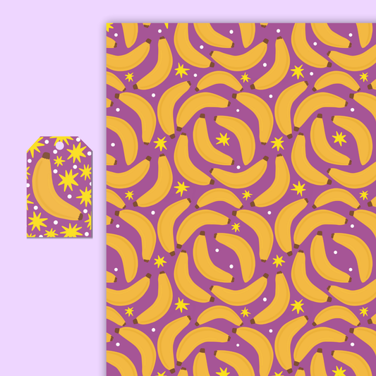 Go Bananas Gift Wrap