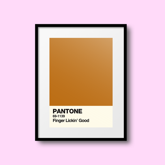 Finger Lickin' Good Swatch A5 Print