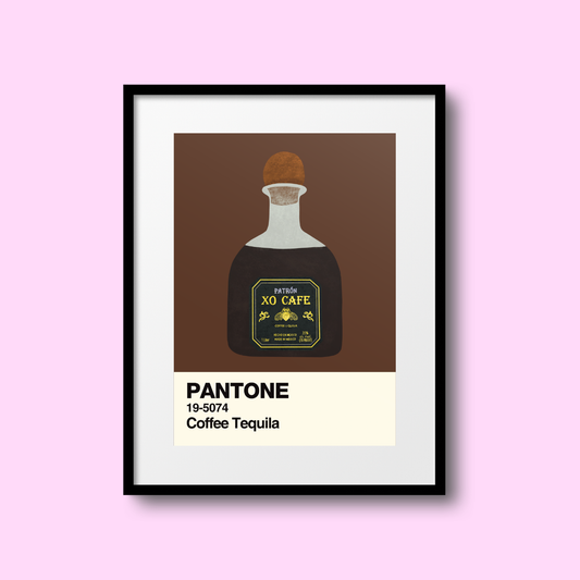 Coffee Tequila Swatch A5 Print