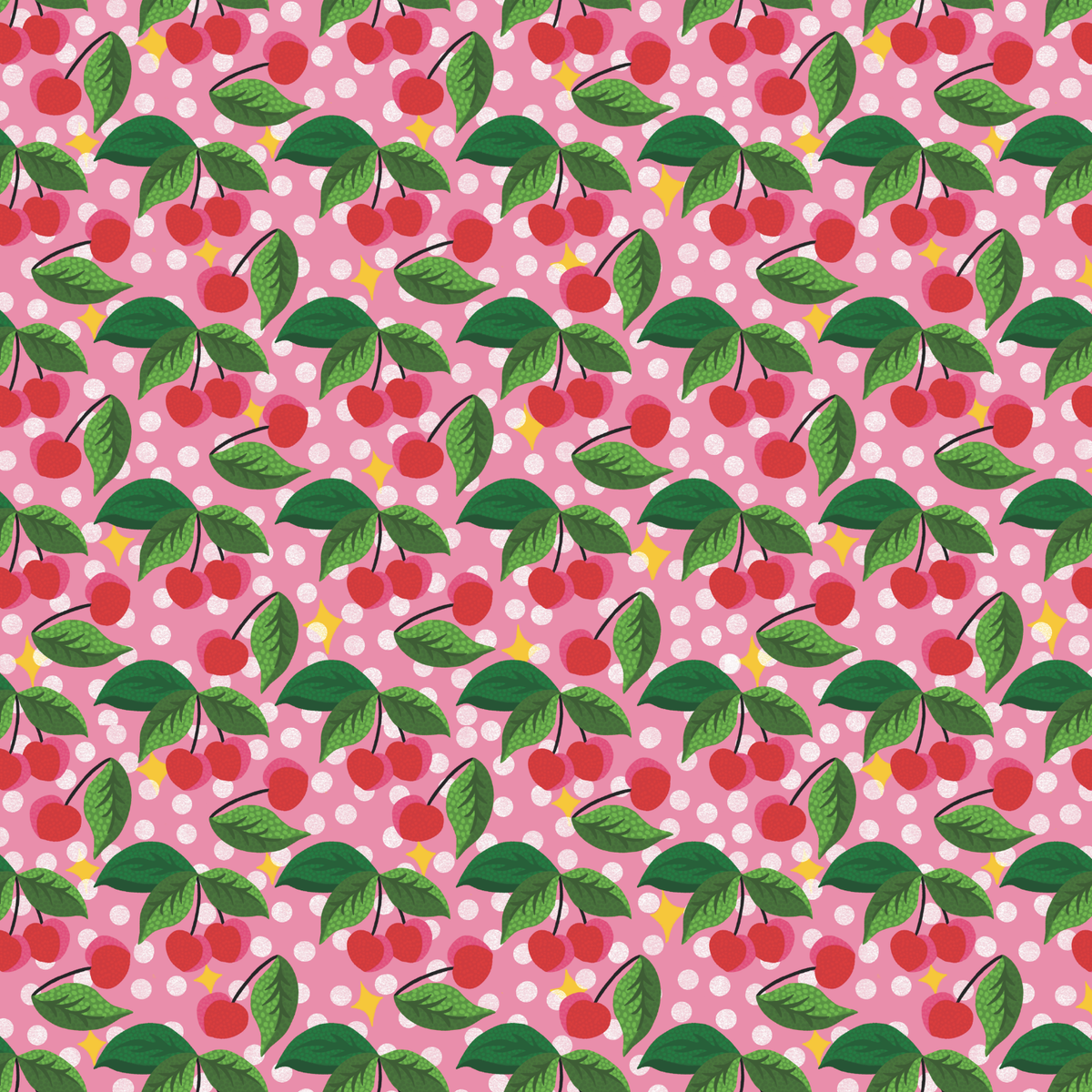 Cherry Baby Gift Wrap