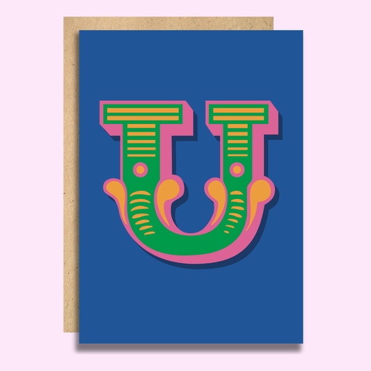 Letter 'U'