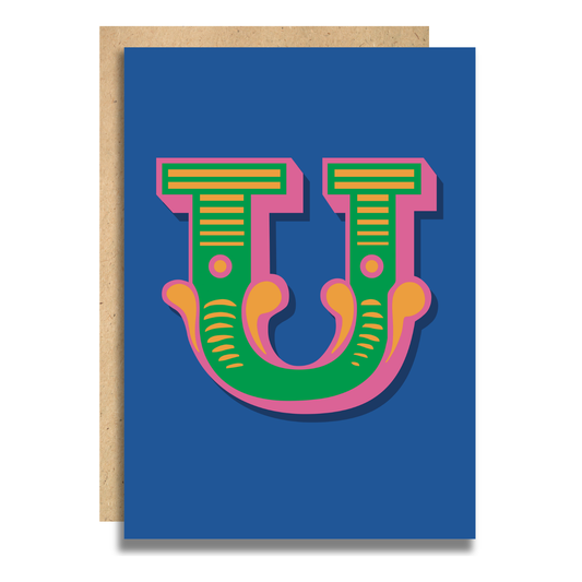 Letter 'U'