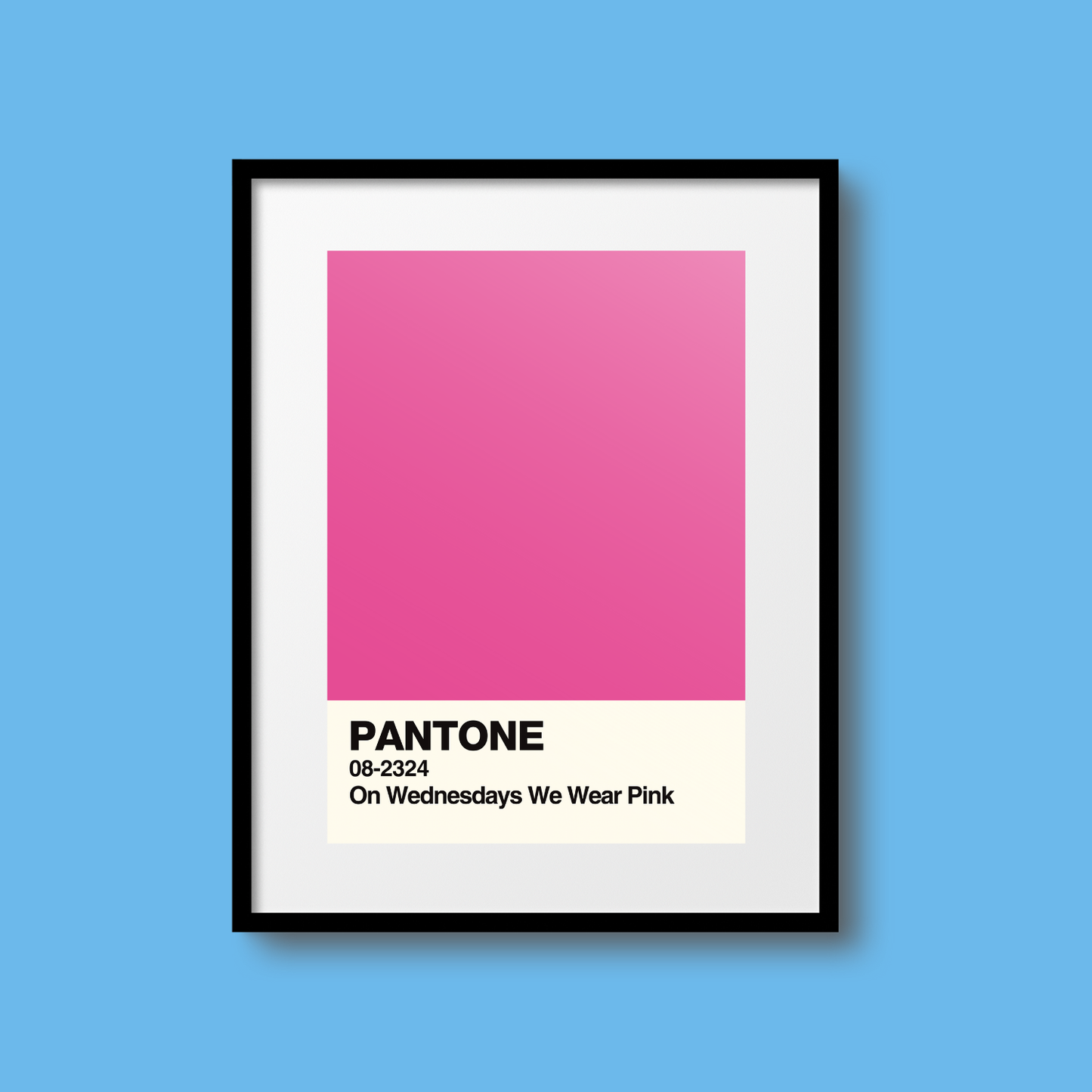 On Wednesdays... Swatch A5 Print