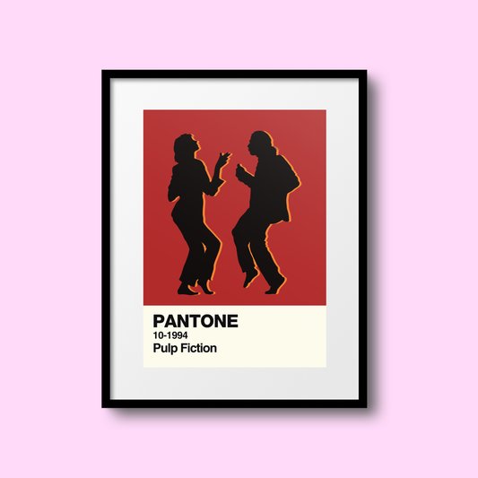 Pulp Fiction Swatch A5 Print