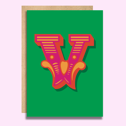 Letter 'V'