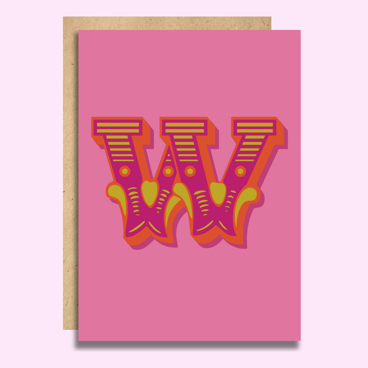 Letter 'W'
