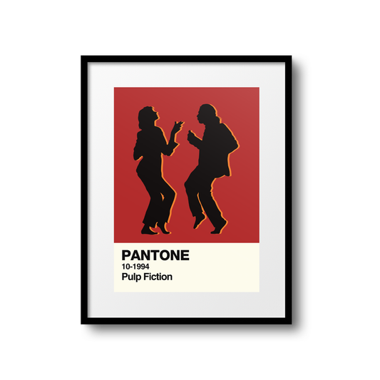 Pulp Fiction Swatch A5 Print