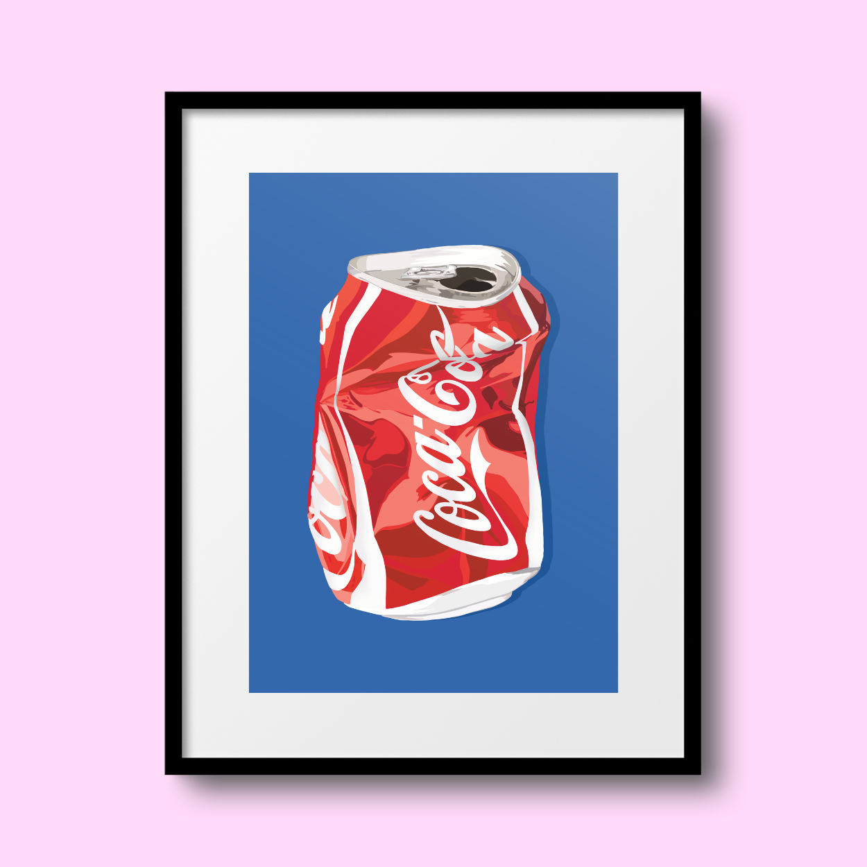 Coke Crush A4 Print