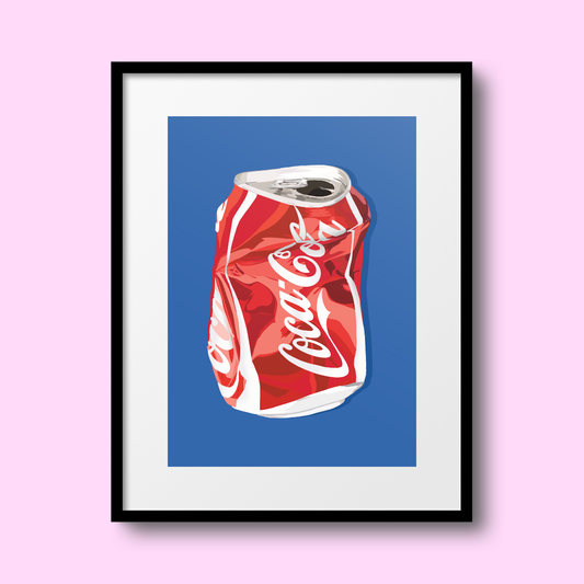 Coke Crush A4 Print
