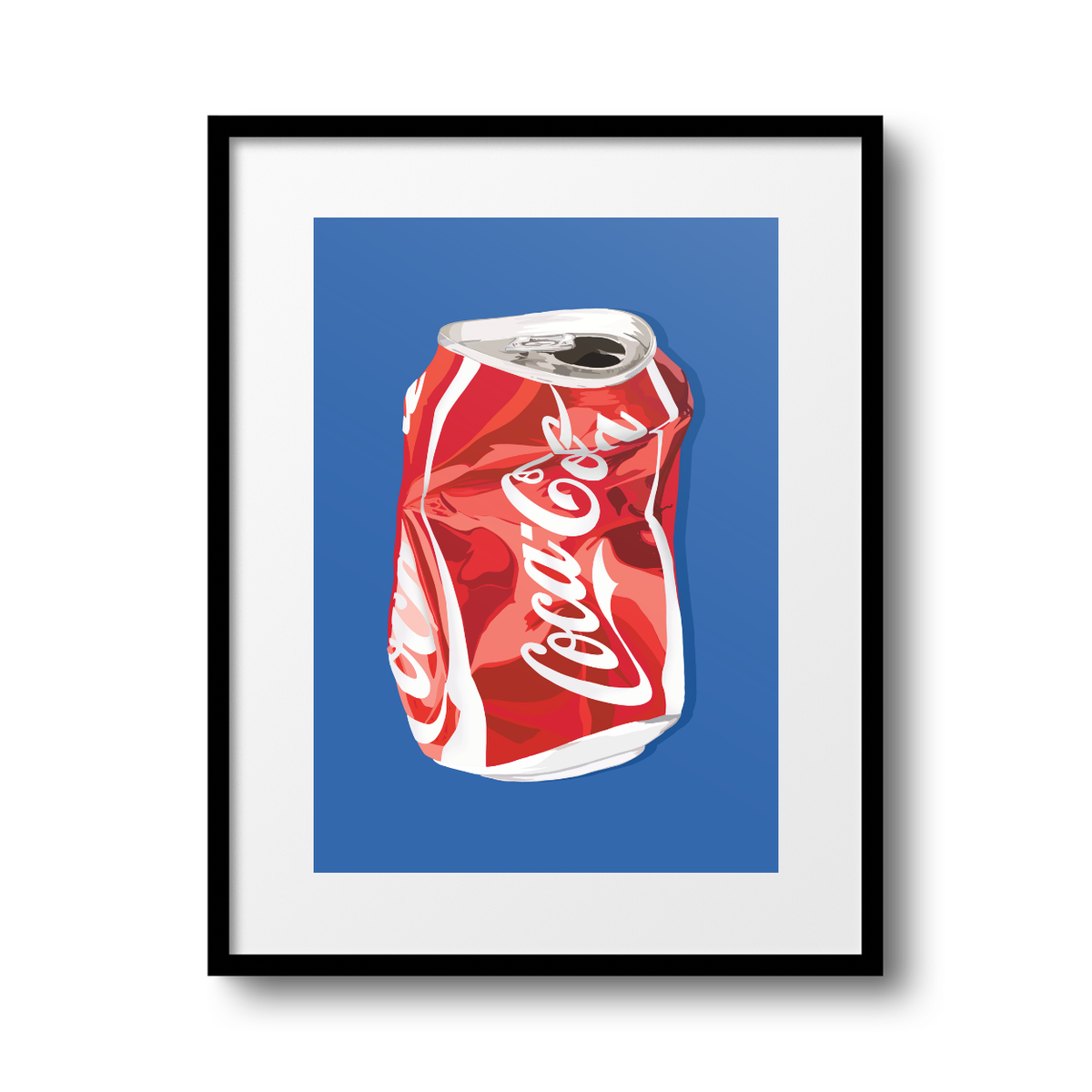 Coke Crush A4 Print