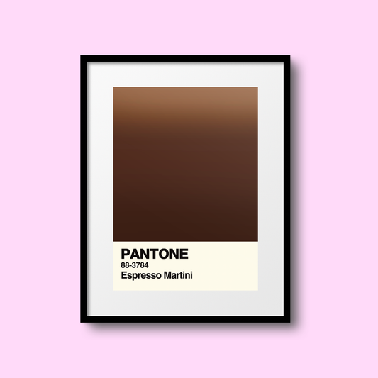 Espresso Martini Swatch A5 Print