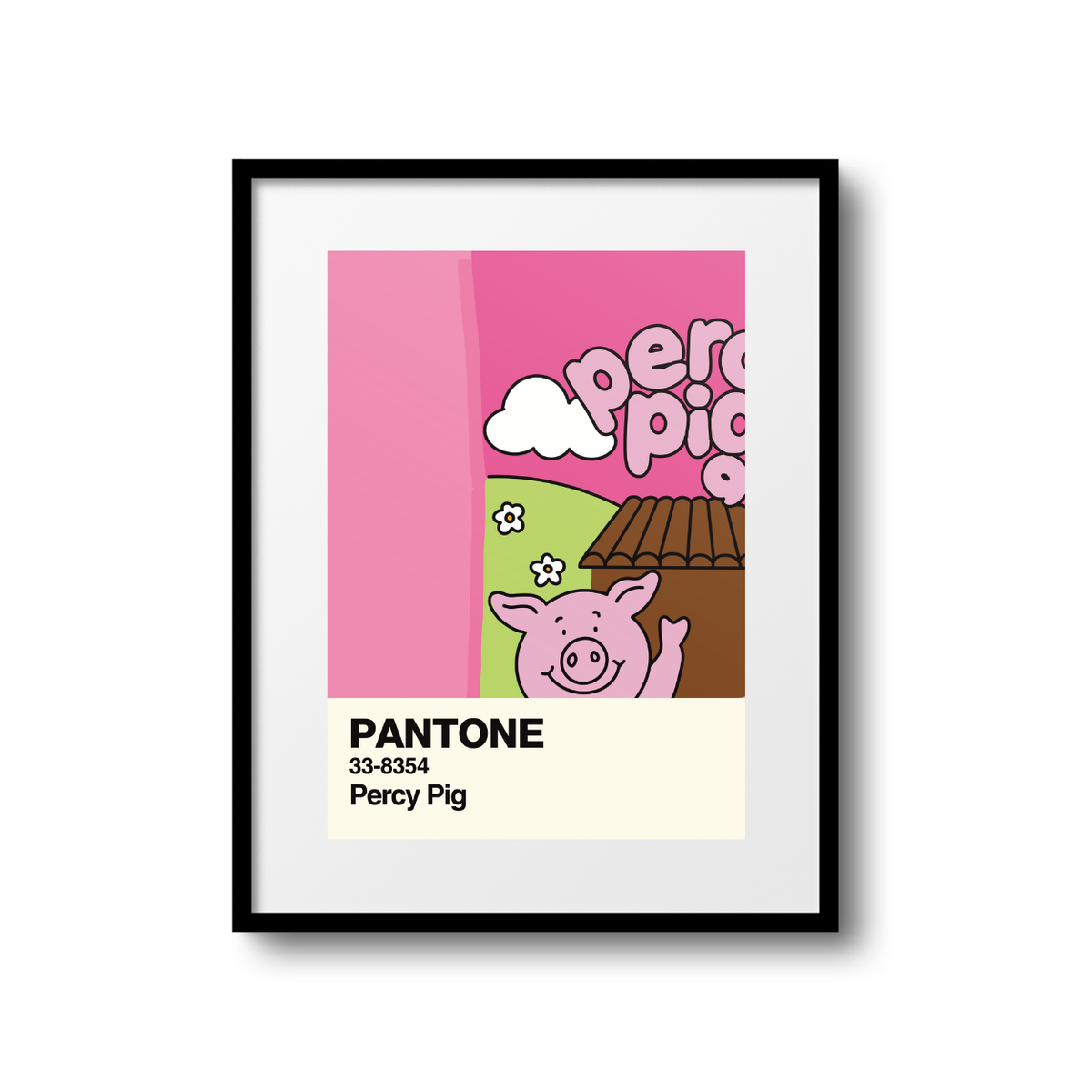 Sweet Piggy Swatch A5 Print