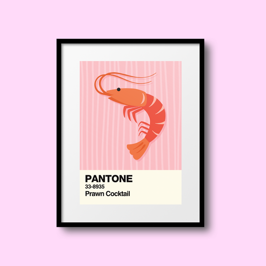 Prawn Cocktail Swatch A5 Print