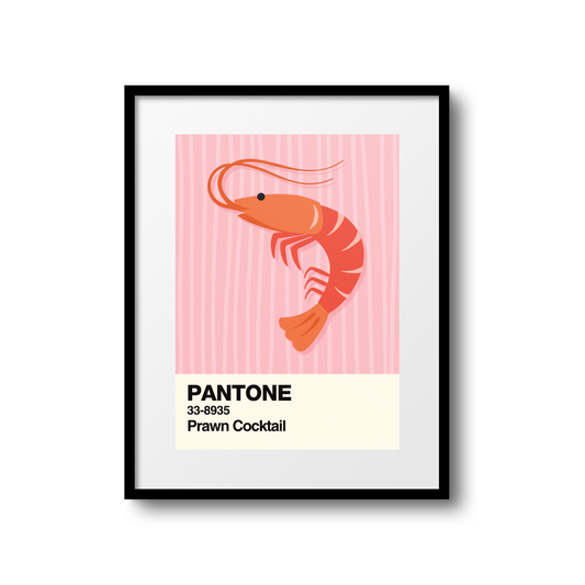 Prawn Cocktail Swatch A5 Print