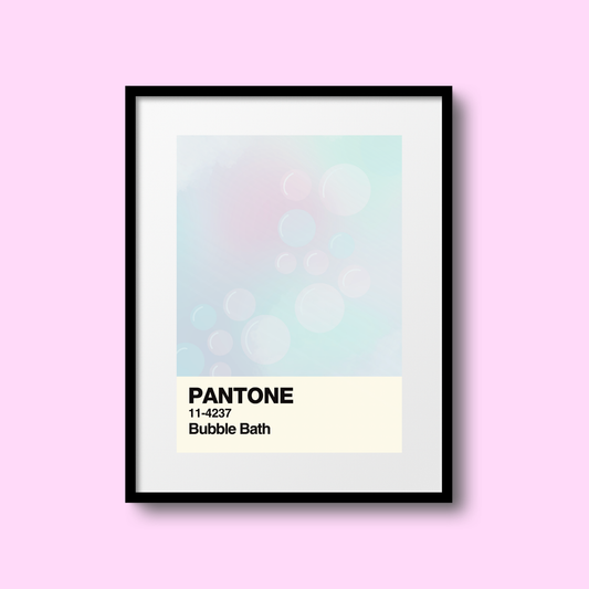 Bubble Bath Swatch A5 Print