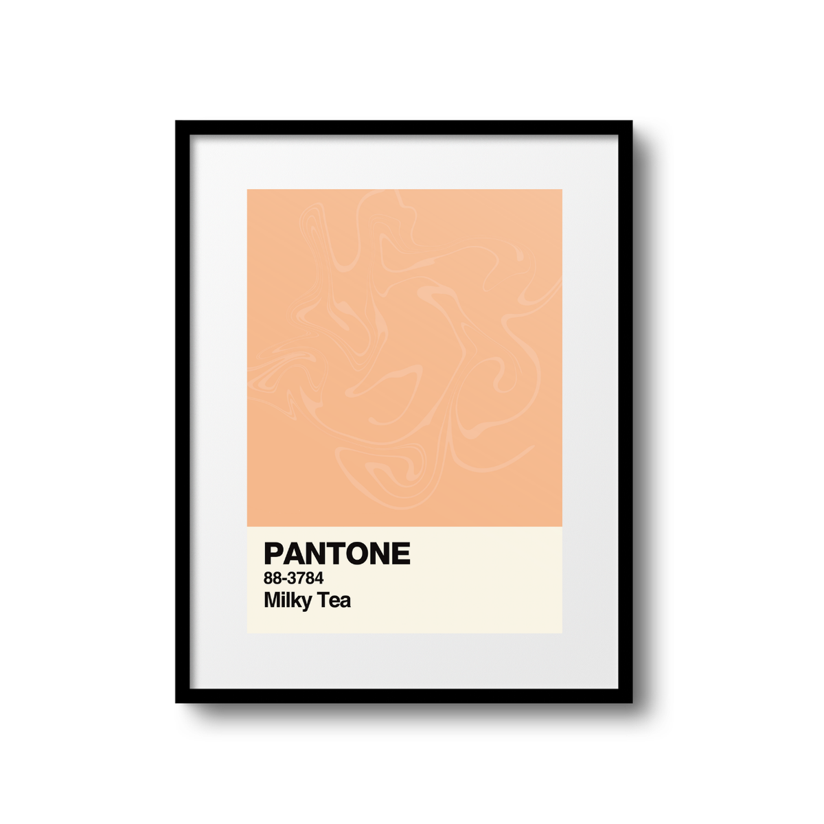 Milky Tea Swatch A5 Print