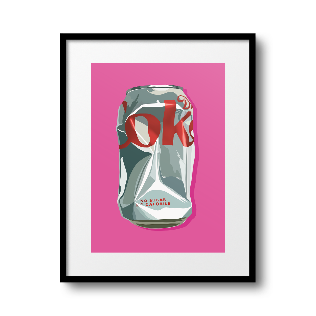 Diet Coke Crush A4 Print
