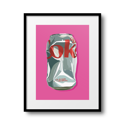 Diet Coke Crush A4 Print