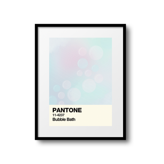 Bubble Bath Swatch A5 Print