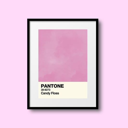 Candy Floss Swatch A5 Print