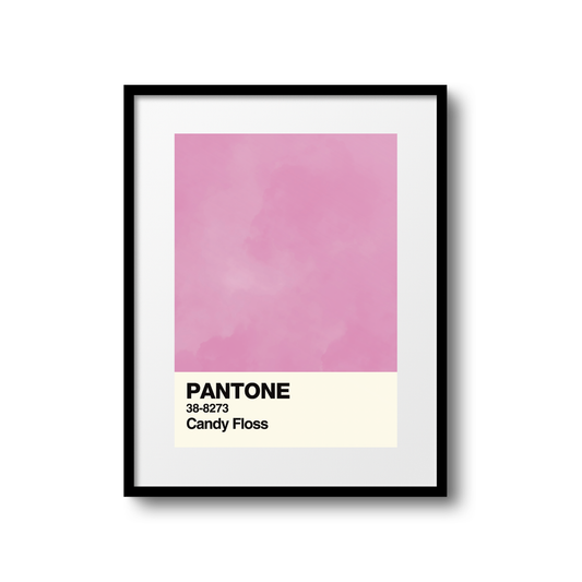 Candy Floss Swatch A5 Print