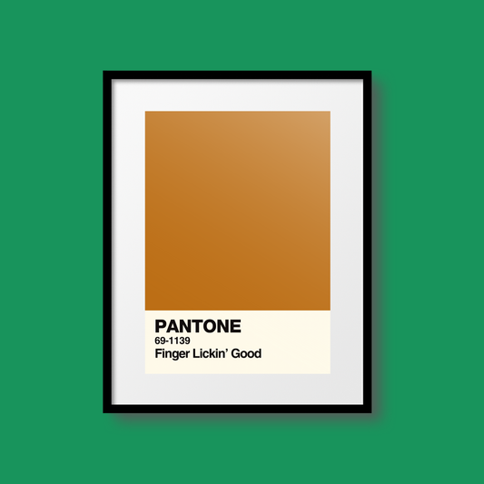 Finger Lickin' Good Swatch A5 Print