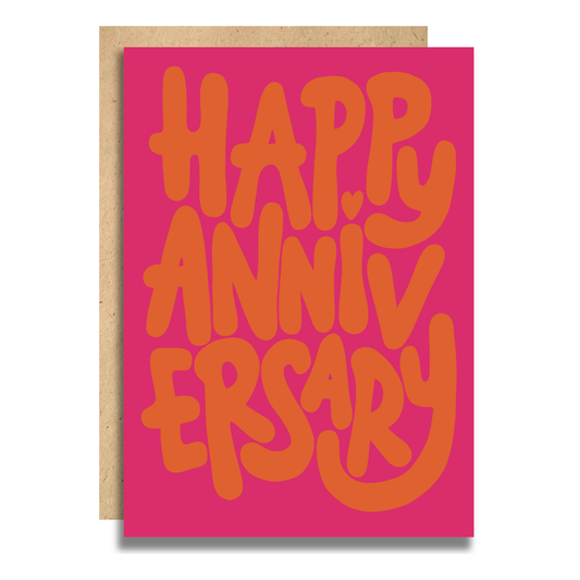 Happy Anniversary Pink