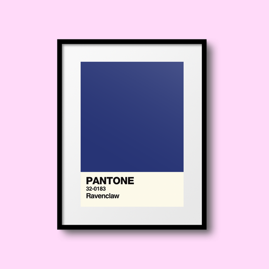 Ravenclaw Swatch A5 Print