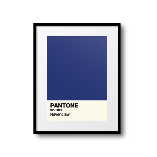 Ravenclaw Swatch A5 Print