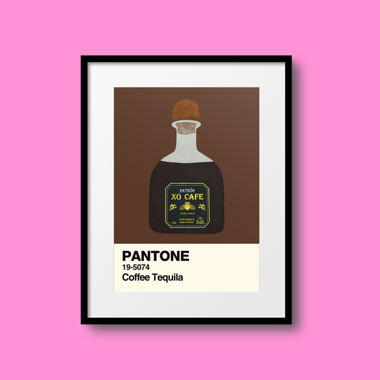 Coffee Tequila Swatch A5 Print