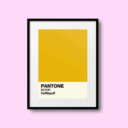 Hufflepuff Swatch A5 Print