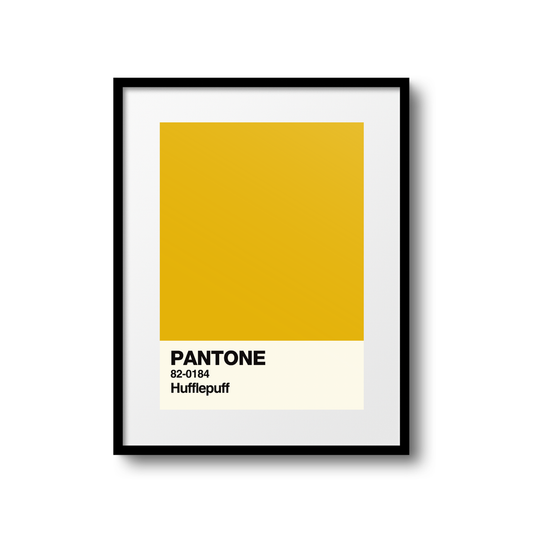 Hufflepuff Swatch A5 Print