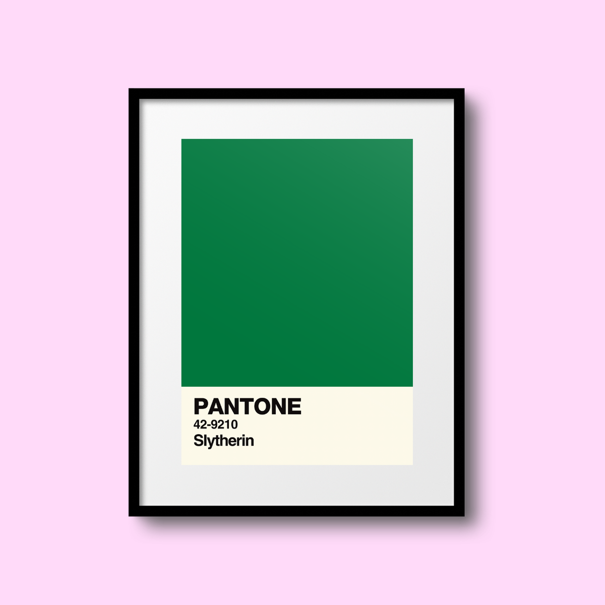 Slytherin Swatch A5 Print