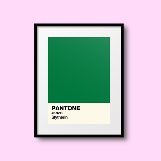 Slytherin Swatch A5 Print