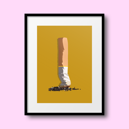 Fancy a Ciggy? A4 Print